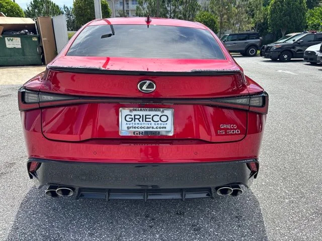 Used 2023 Infrared Lexus 500 F SPORT Performance Premium image 3