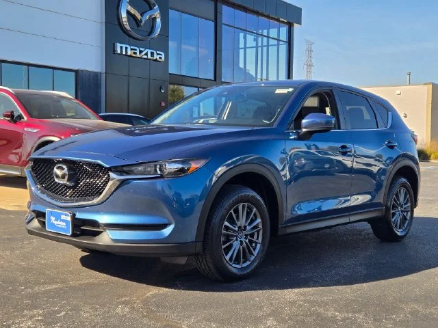 Used 2017 Blue Mazda Touring image 1