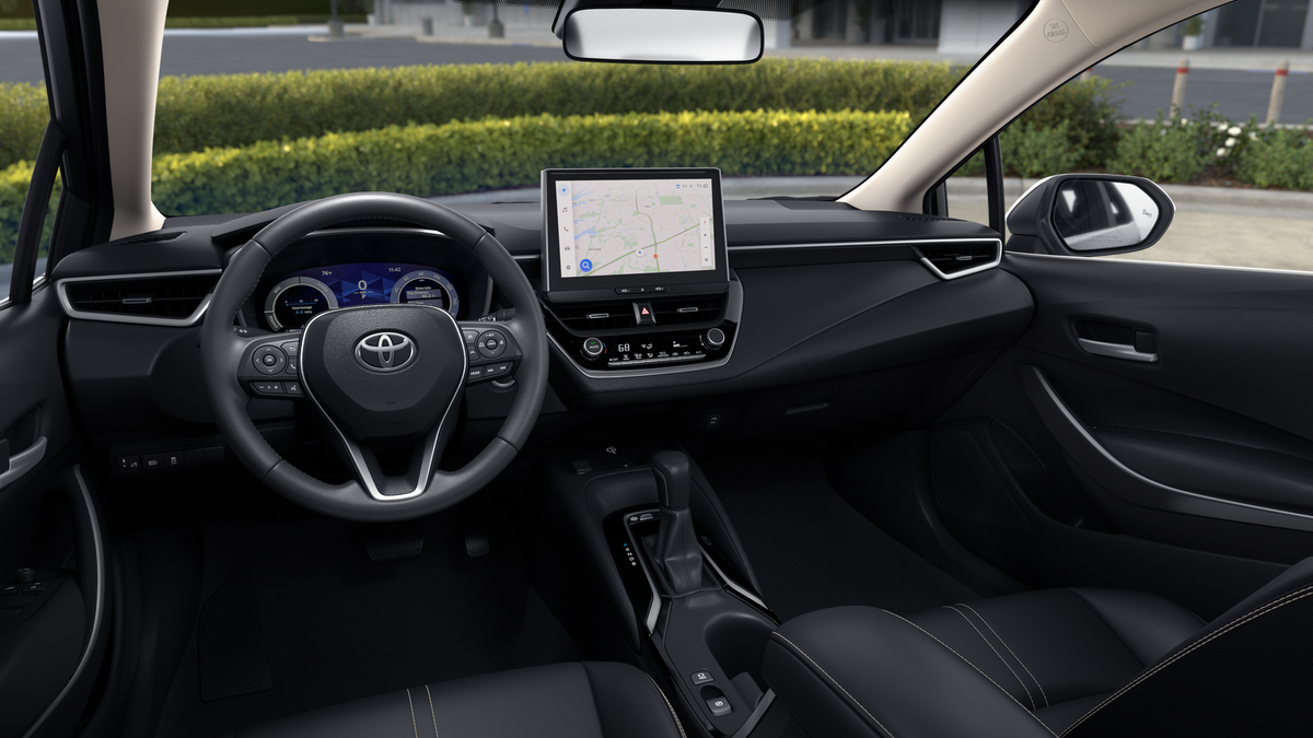 New 2026 Midnight Black Metallic Toyota Hybrid XLE image 19