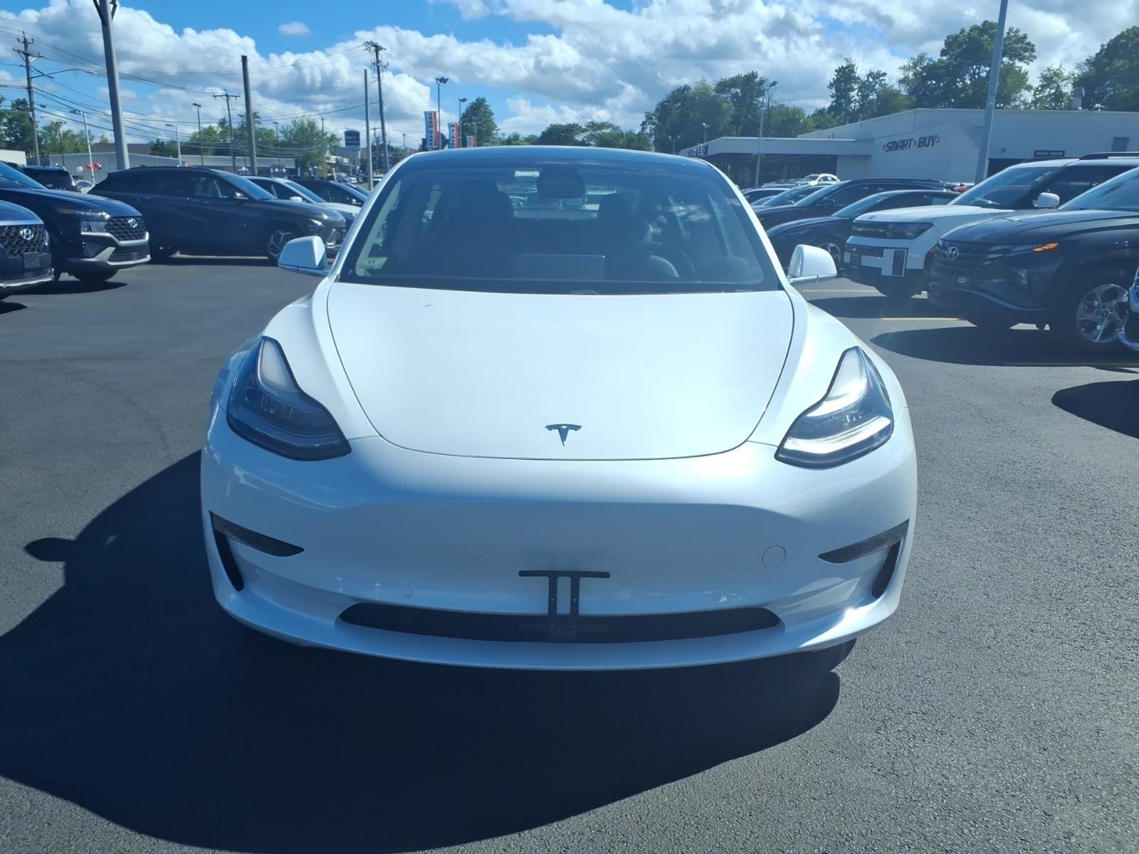 Used 2020 Tesla Model 3 Base with VIN 5YJ3E1EB7LF744442 for sale in Meriden, CT