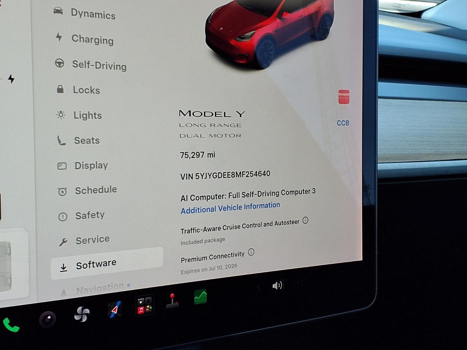 Used 2021 Red Multi-Coat Tesla Long Range image 23