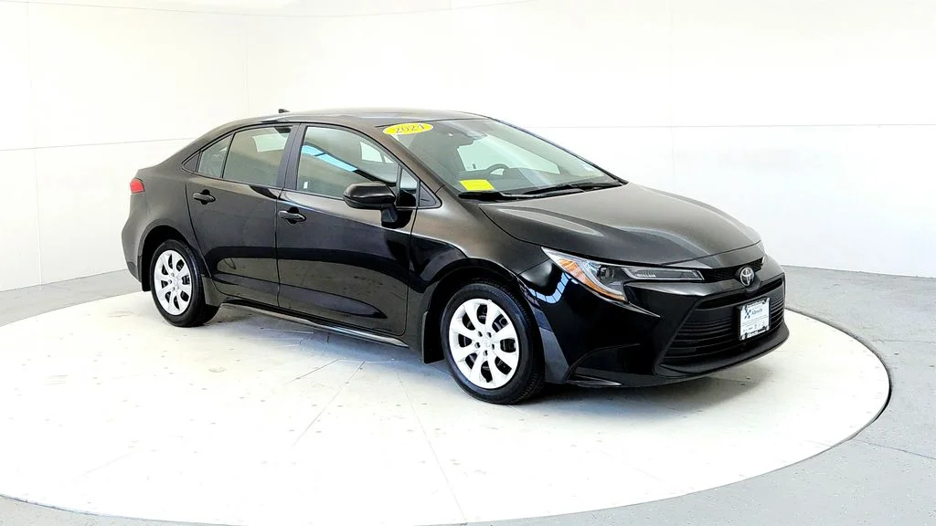 Certified Used 2024 Black Toyota LE image 7