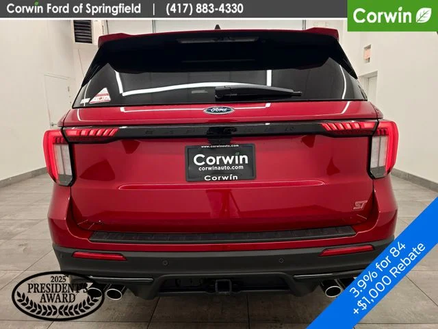 New 2026 Rapid Red Metallic Tinted Clearcoat Ford ST image 6