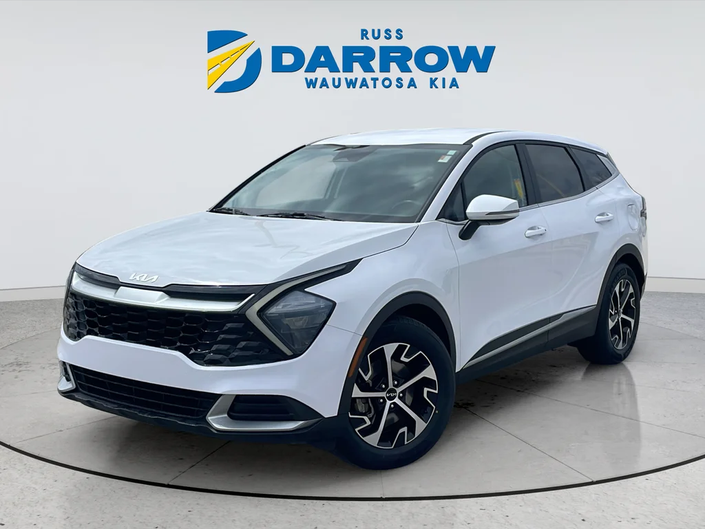 Used 2023 White Kia EX image 1