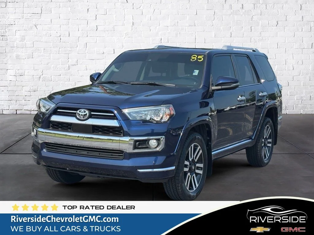 Used 2020 Blue Toyota Limited image 1
