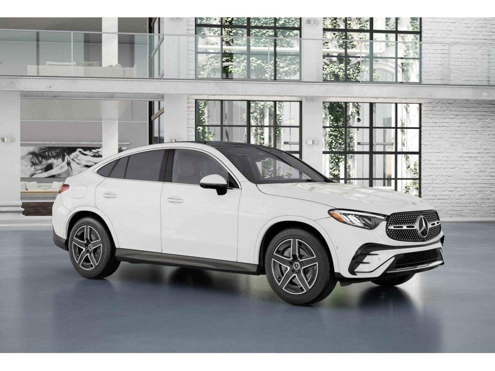 New 2026 Polar White Mercedes-Benz GLC 300 Coupe image 12