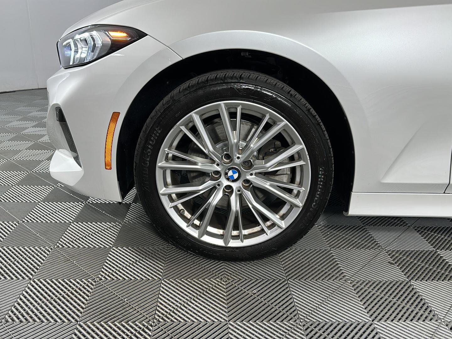 Certified Used 2023 Mineral White Metallic BMW 330i xDrive image 9
