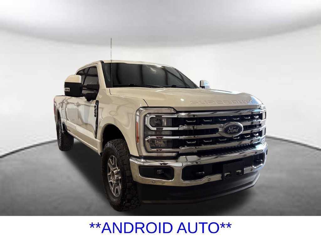 Certified Used 2023 White Metallic Ford Lariat image 8