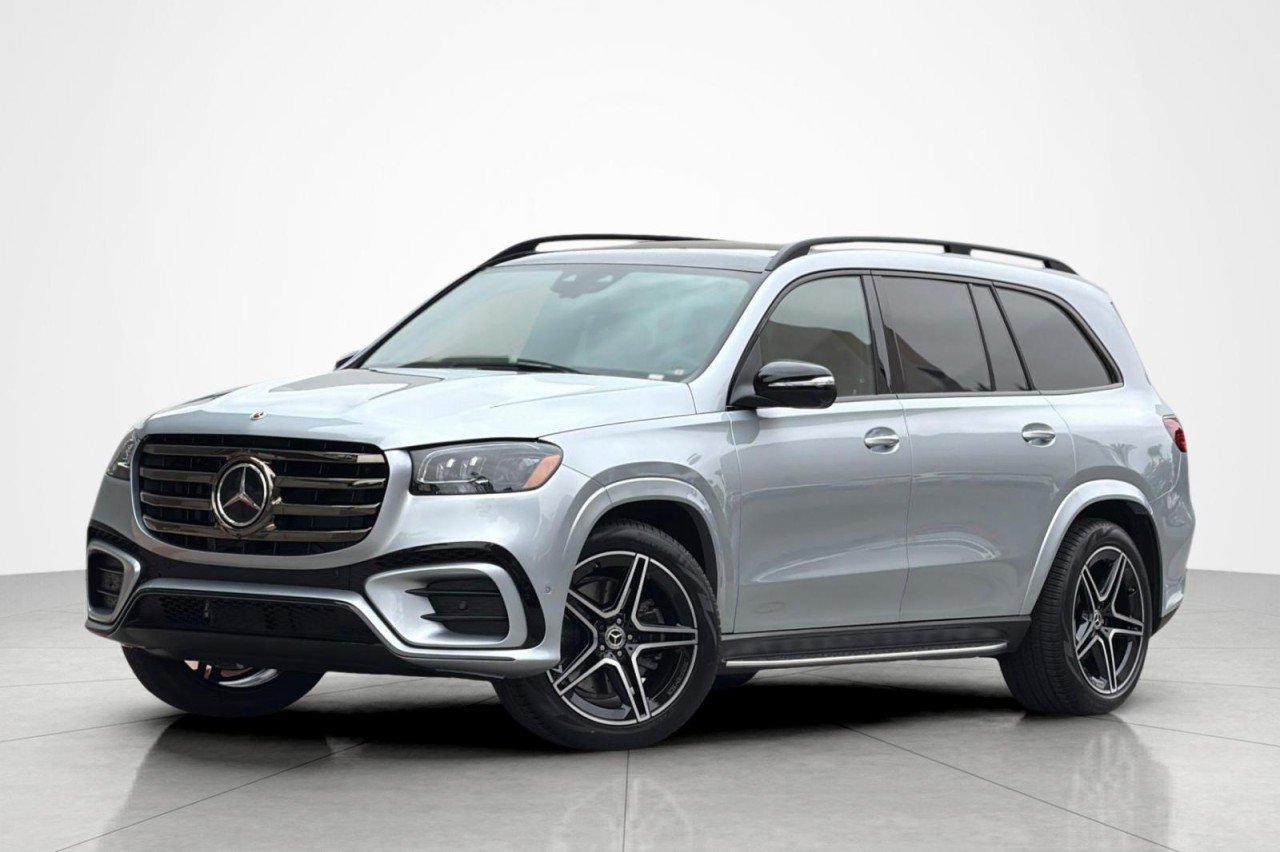 New 2026 Cirrus Silver Metallic Mercedes-Benz GLS 450 4MATIC® SUV image 1