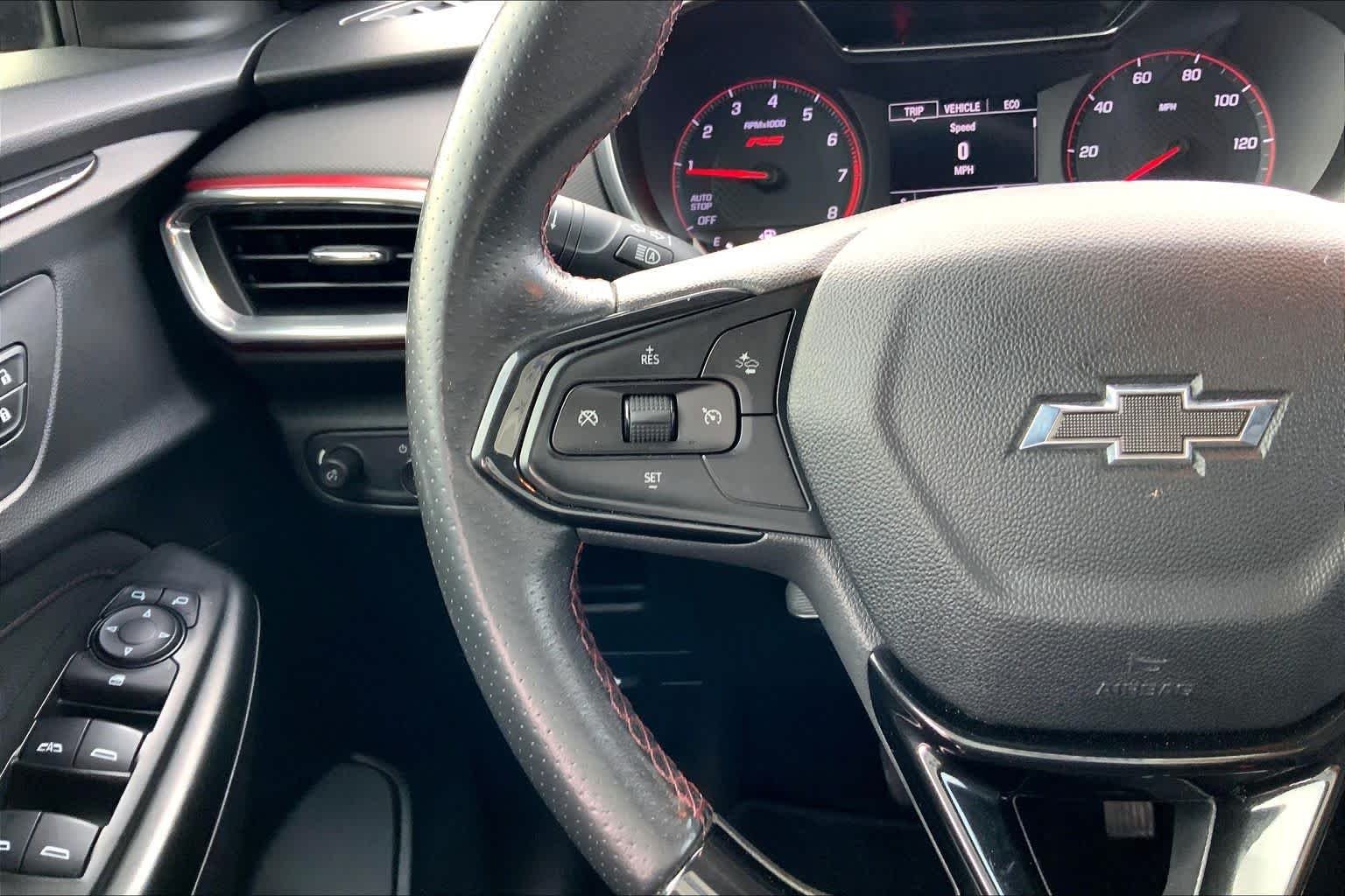 Used 2021 Mosaic Black Metallic Chevrolet RS image 23