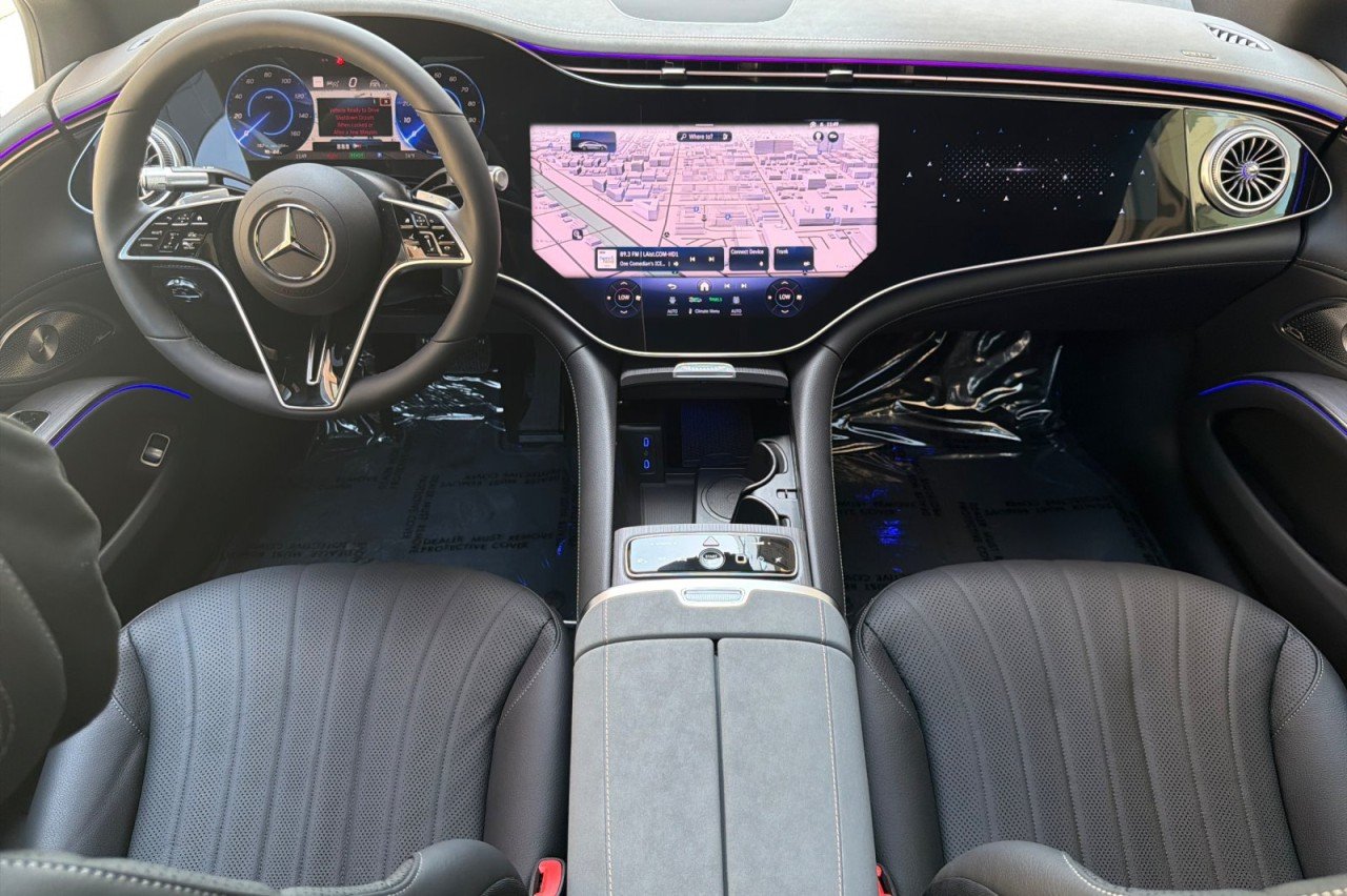 New 2026 Cirrus Silver Metallic Mercedes-Benz EQS 450 4MATIC® Sedan image 12