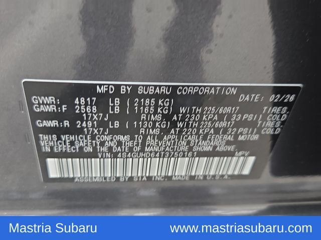 Used 2026 Gray Metallic Subaru Premium image 6