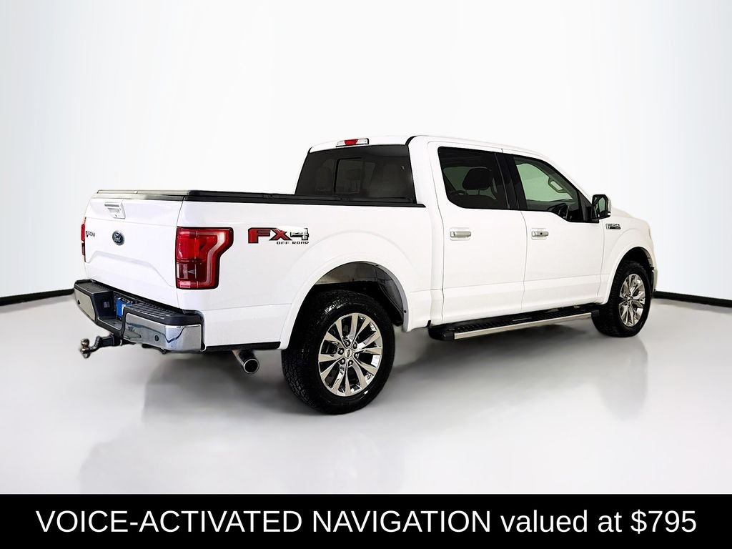 Used 2017 Oxford White Ford Lariat image 8