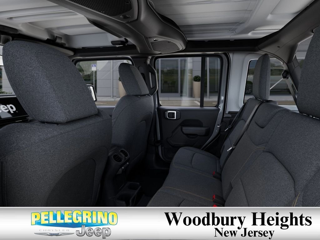 New 2026 Bright White Clear-Coat Exterior Paint Jeep Sport S image 23