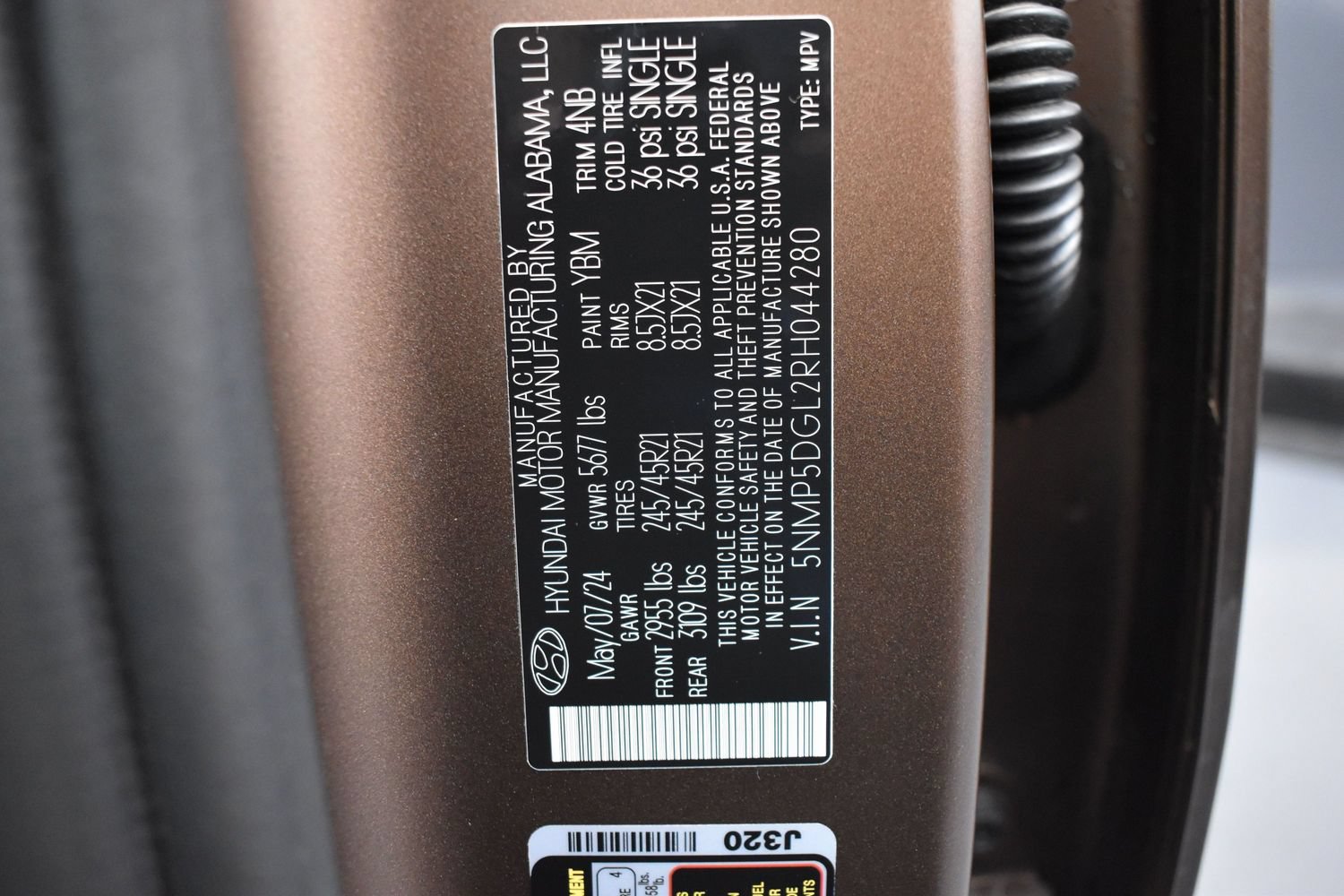 Used 2024 Earthy Brass Matte Hyundai Calligraphy image 21