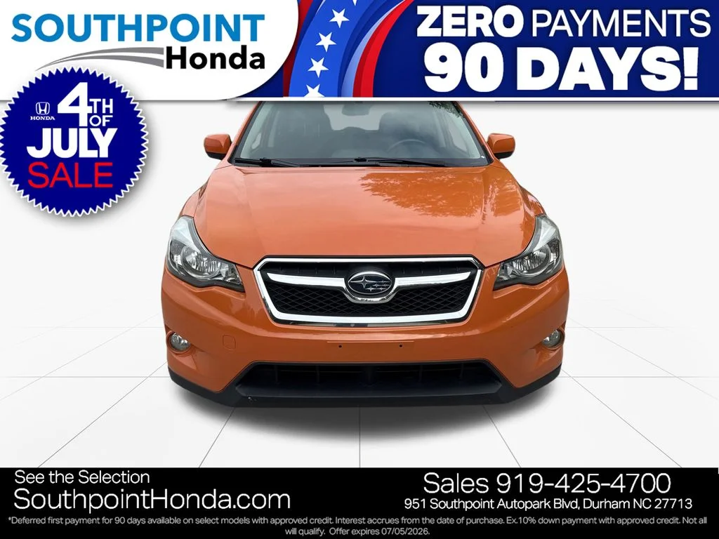 Used 2014 Subaru XV Crosstrek Premium with VIN JF2GPAWC8EH334630 for sale in Durham, NC