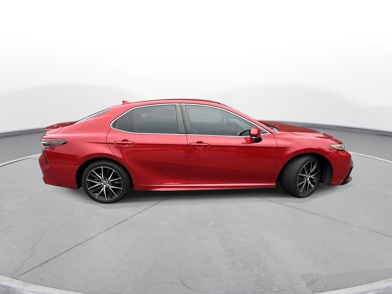 Certified Used 2022 Supersonic Red Toyota SE image 5