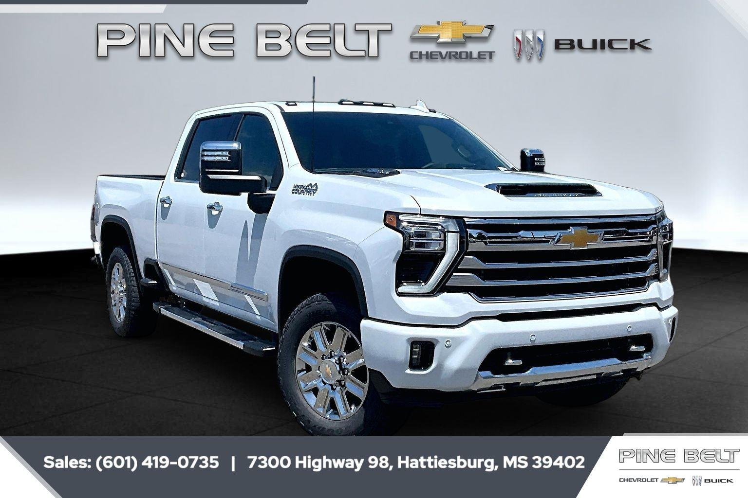 New 2026 Polar White Tricoat Chevrolet High Country image 1