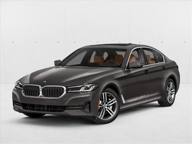 Used 2022 Bernina Grey Amber Effect Metallic BMW 530i xDrive image 1