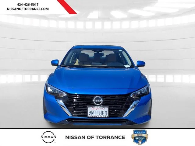 Certified Used 2025 Blue Nissan SV image 2