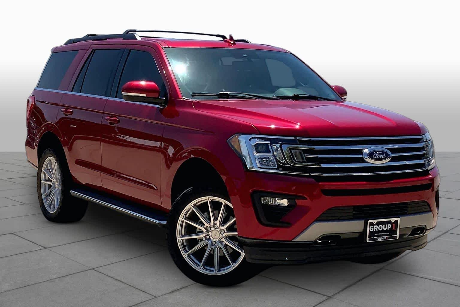 Used 2020 Rapid Red Metallic Tinted Clearcoat Ford XLT image 3