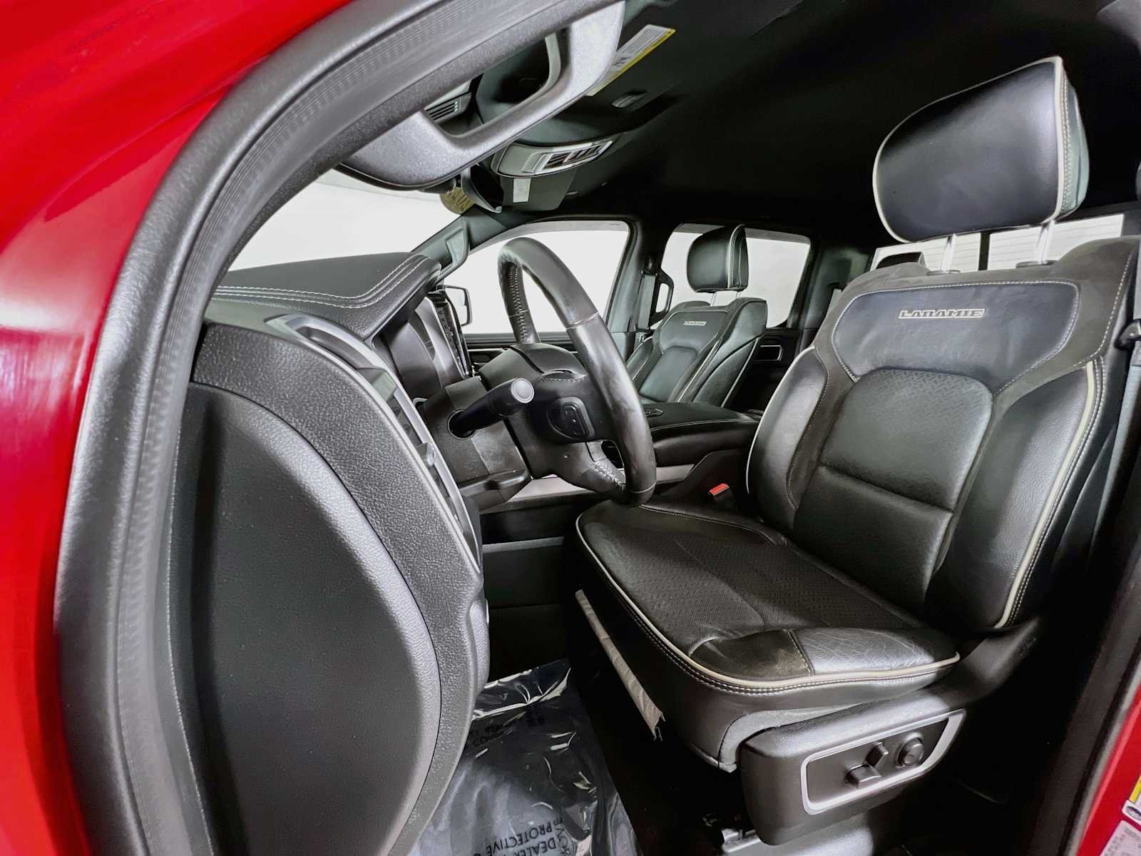 Used 2022 Flame Red Clearcoat Ram Laramie image 22