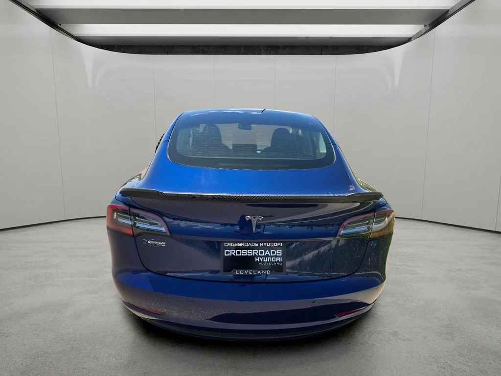 Used 2022 Deep Blue Metallic Tesla Base image 4