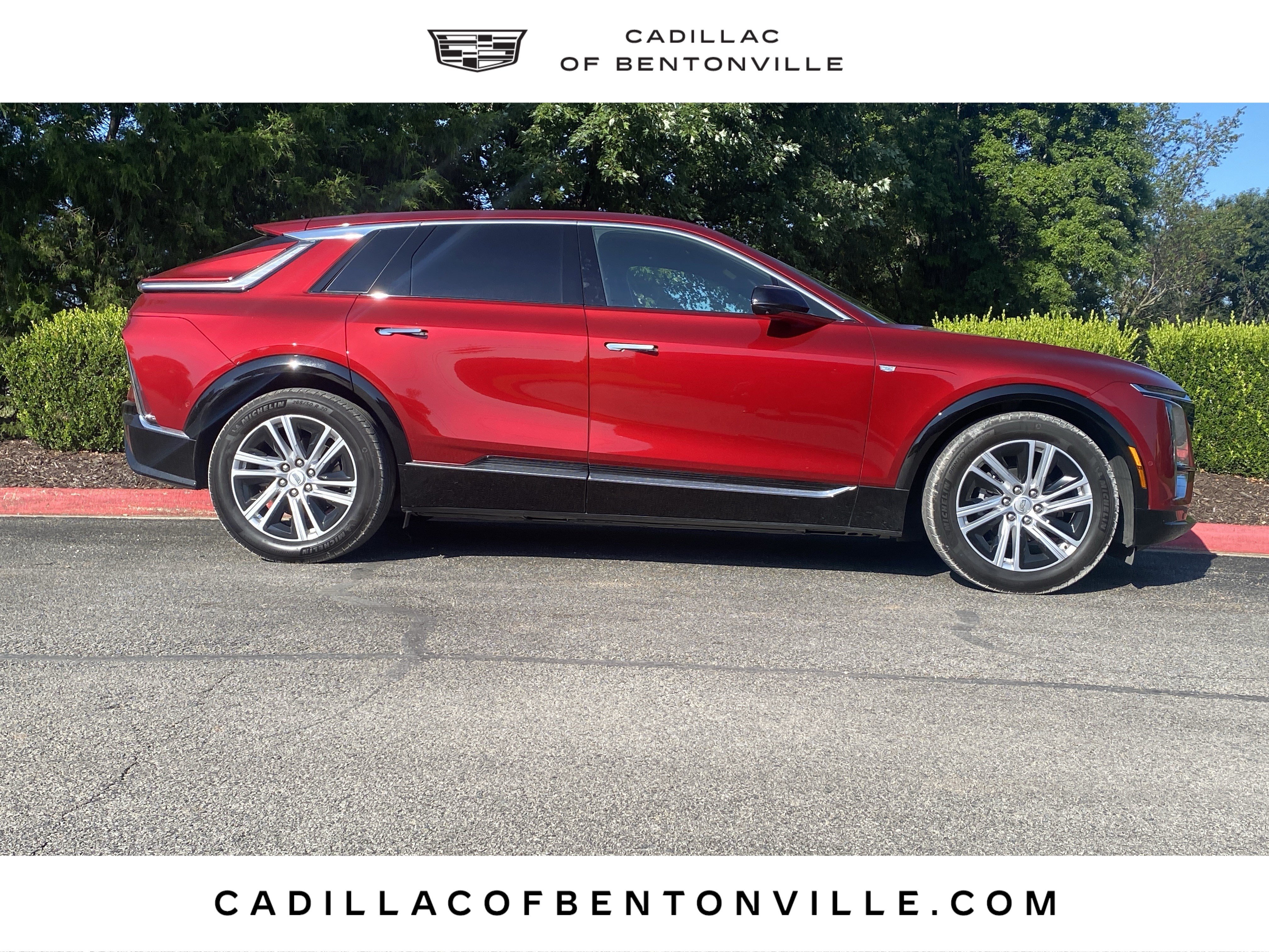 Certified Used 2024 Radiant Red Tintcoat Cadillac Tech image 1