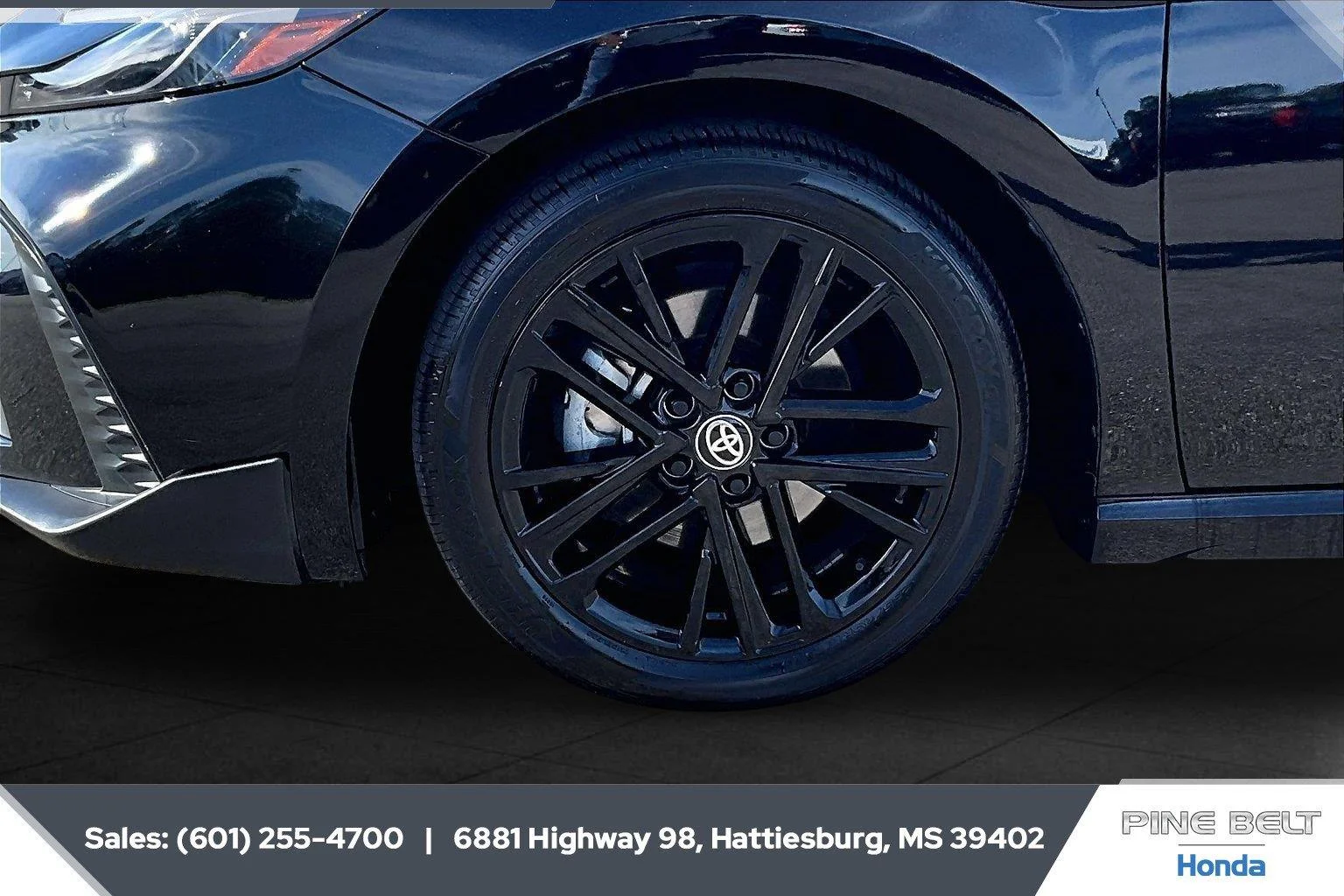 Used 2026 Midnight Black Metallic Toyota LE image 7