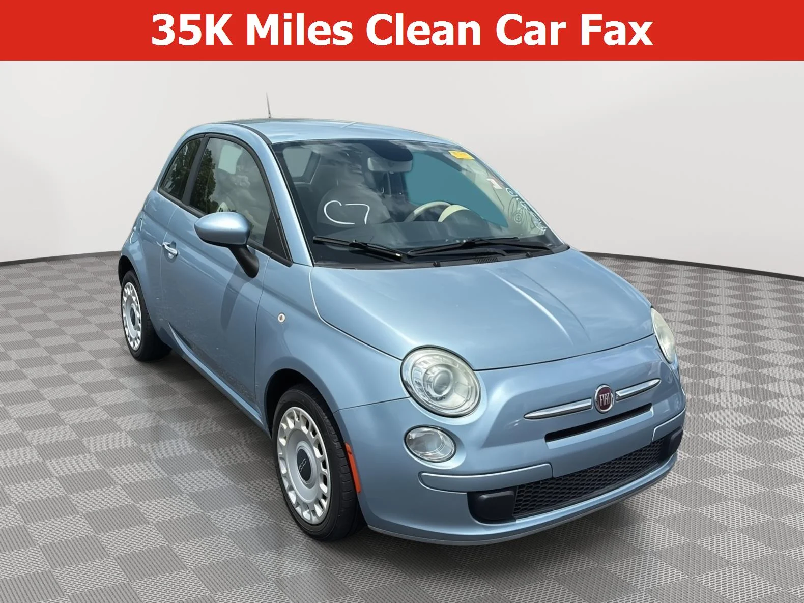 Used 2013 Luce Blu (Light Blue) FIAT Pop image 1