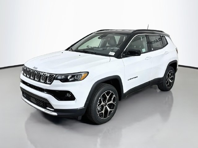 New 2026 Bright White Clear-Coat Exterior Paint Jeep Limited image 3