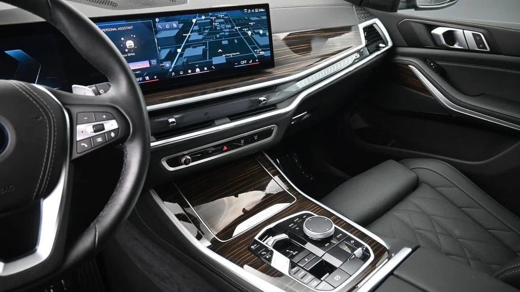Certified Used 2025 Black BMW xDrive50e image 9