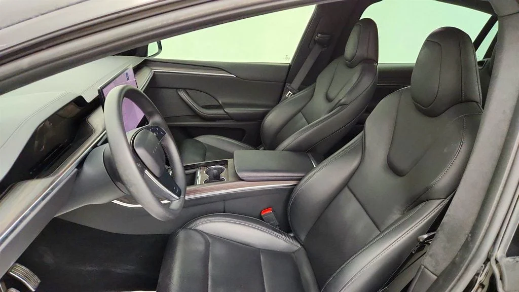 Used 2023 Solid Black Tesla AWD image 26