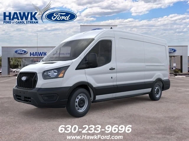New 2026 Oxford White Ford Cargo Van image 1
