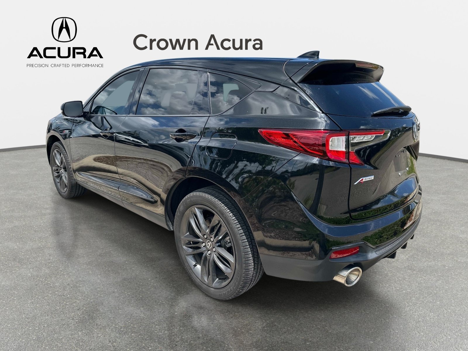 Used 2023 Black Pearl Acura w/A-Spec Package image 3