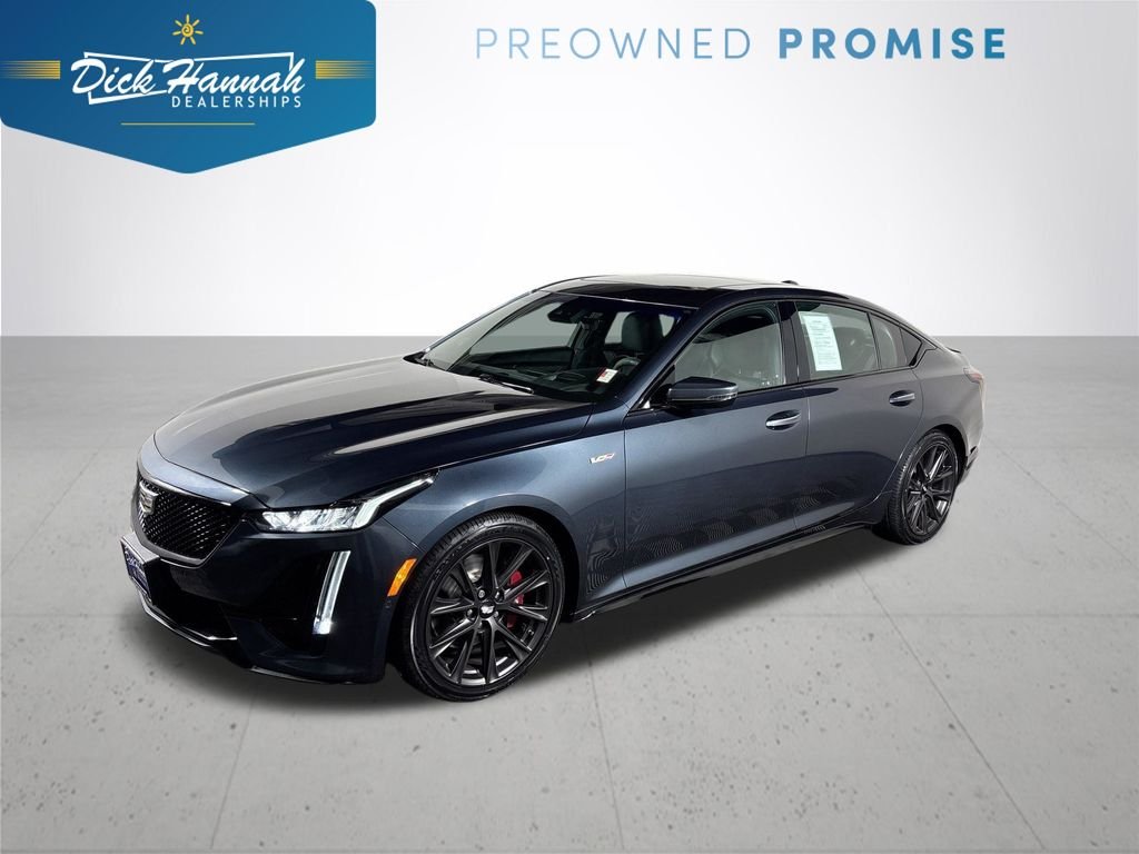 Used 2021 Gray Cadillac V-Series image 1
