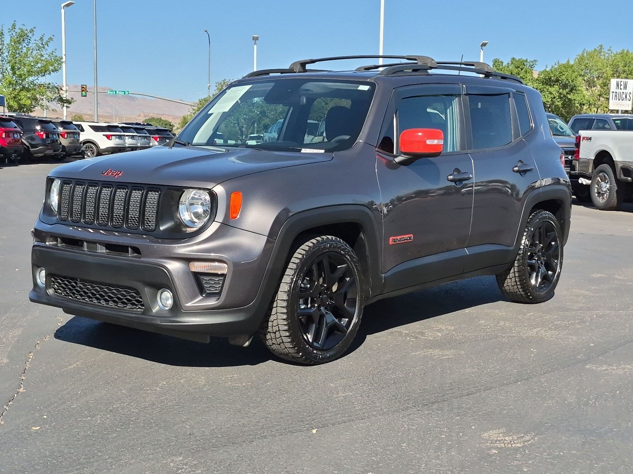 Used 2020 Granite Crystal Clearcoat Metallic Jeep Orange Edition image 7