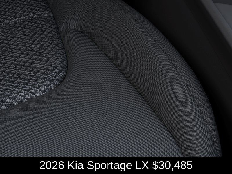 New 2026 Ebony Black Kia LX image 24