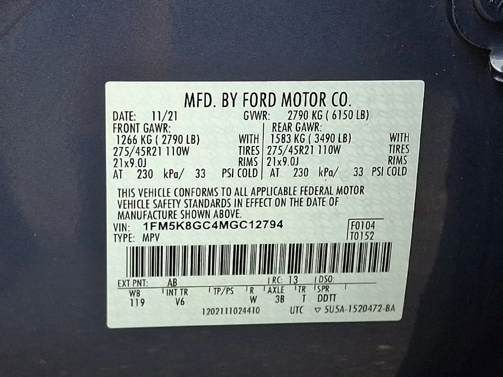 Used 2021 Blue Ford ST image 29