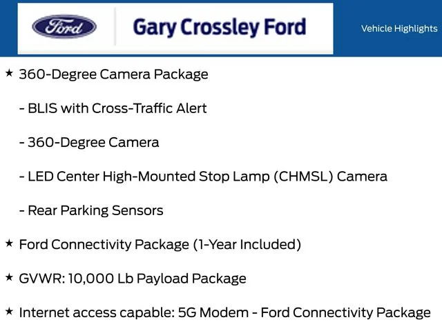 New 2026 Oxford White Ford F-250® XLT image 12