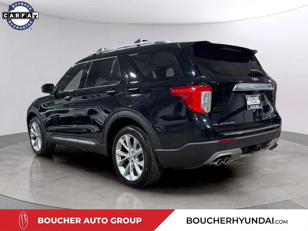 Used 2021 Black Metallic Ford Platinum image 5
