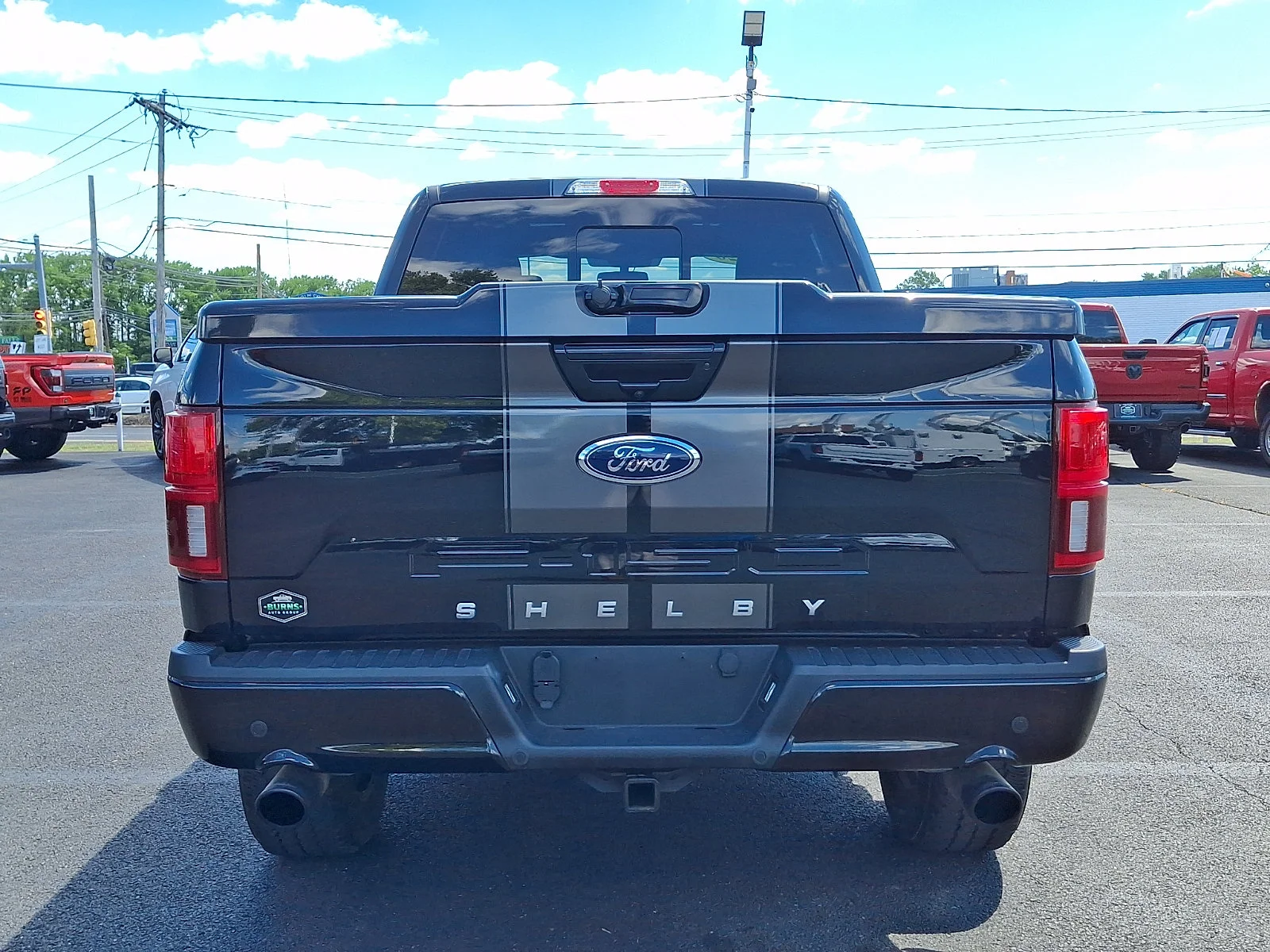 Used 2020 Agate Black Metallic Ford LARIAT image 9