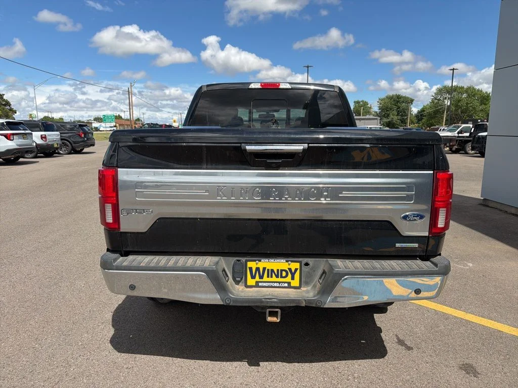 Used 2020 Black Metallic Ford King Ranch image 7