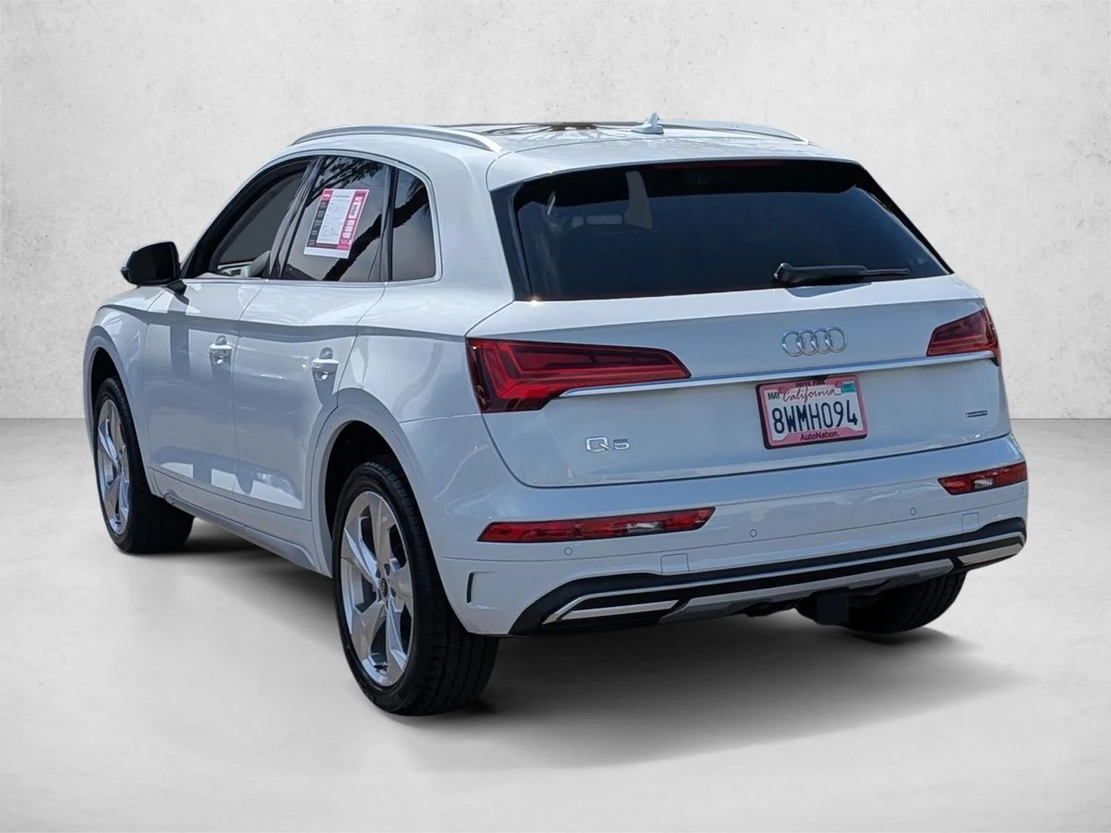 Used 2021 Glacier White Metallic Audi Premium Plus image 8
