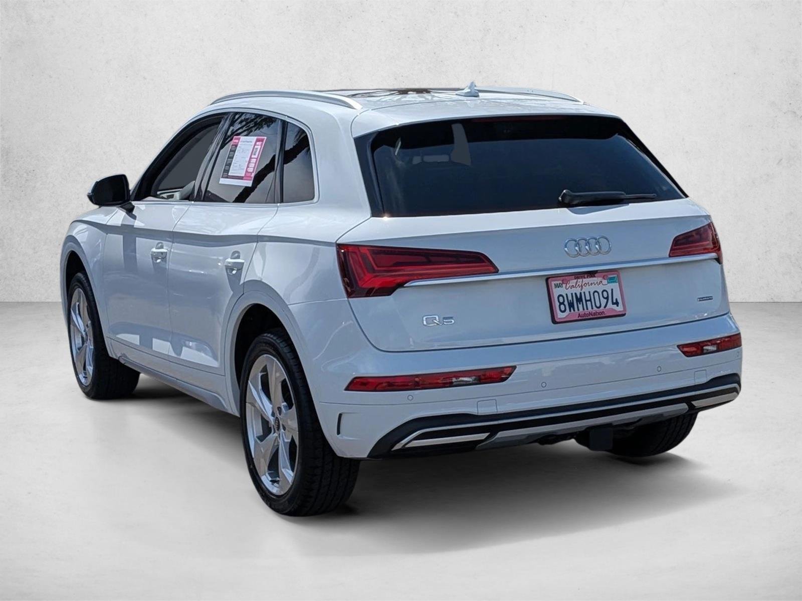 Used 2021 Glacier White Metallic Audi Premium Plus image 8