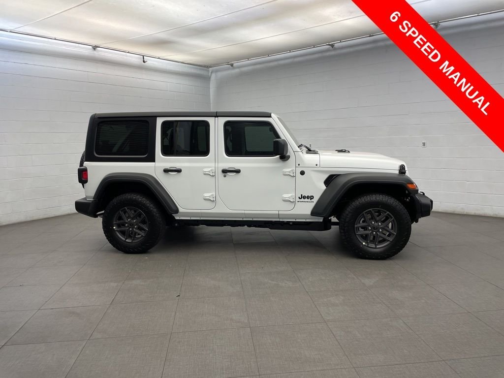 New 2026 Bright White Clear-Coat Exterior Paint Jeep Sport S image 2