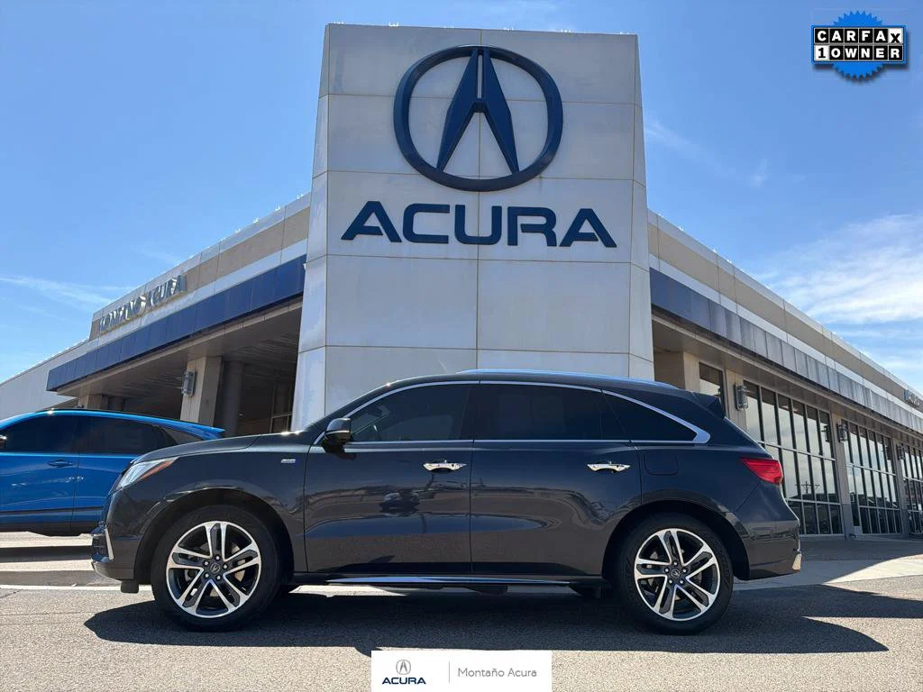 Used 2019 Gunmetal Metallic Acura Sport-Hybrid SH-AWD with Advance Package image 1