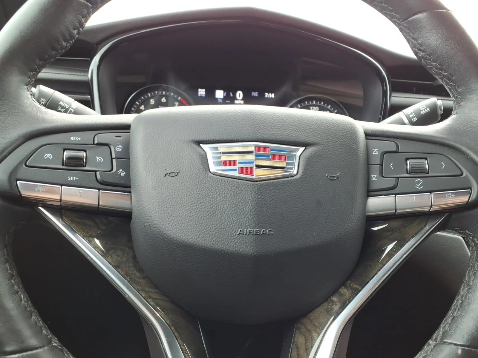 Used 2023 Black Cadillac Premium Luxury image 22