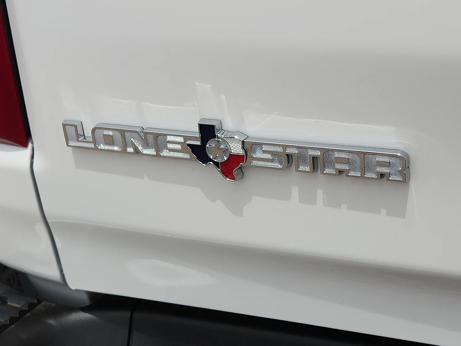 New 2026 Bright White Clear-Coat  Paint Ram LONE STAR CREW CAB 4X4 5