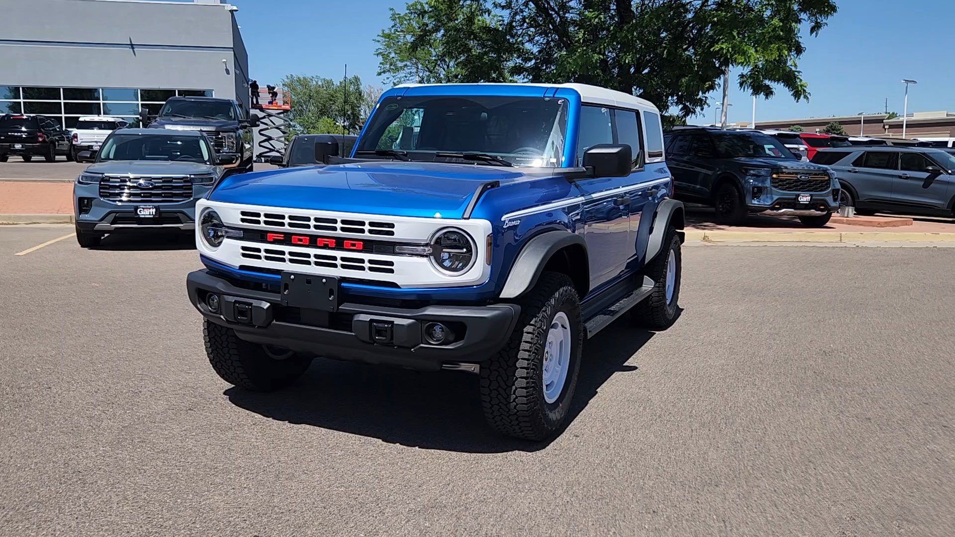 New 2026 Velocity Blue Metallic Ford Heritage Edition image 2
